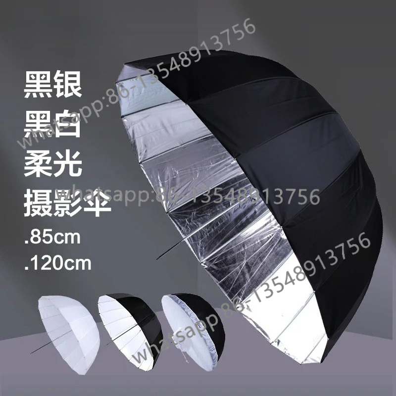 Parabolic Umbrella Deep - Parapluie réfléchissant parabolique profond 85/105/120Cm, combinaison