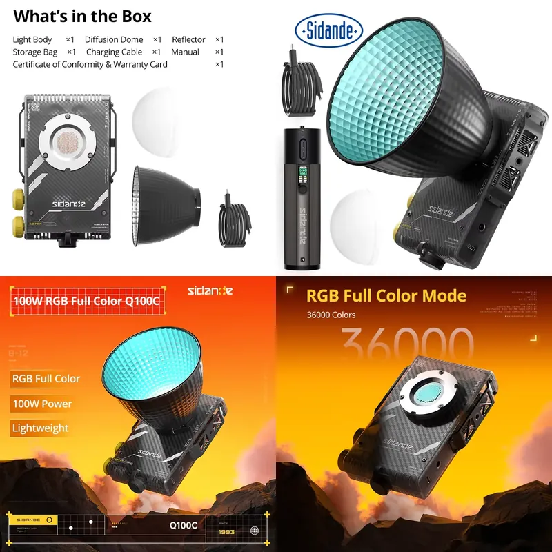 Photography Lighting Rgb - Lampe de remplissage optique portable professionnelle