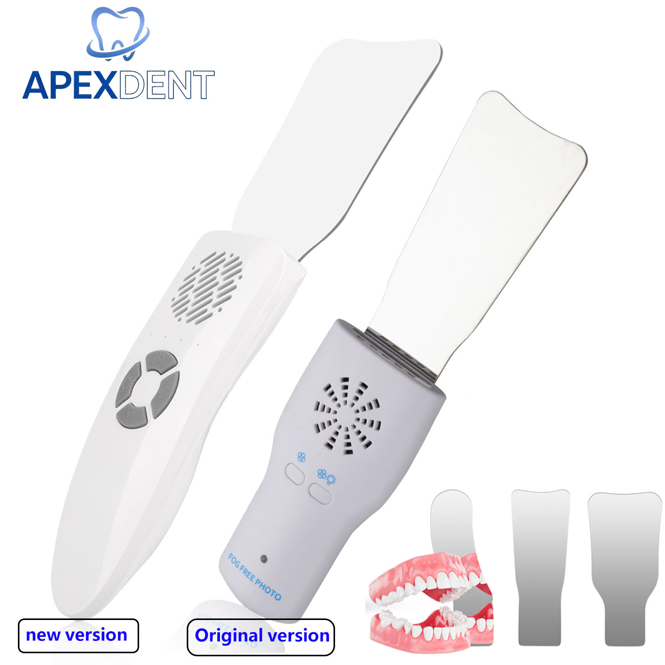 Photography Lighting Reflector - Kit de miroirs dentaires anti-buée avec