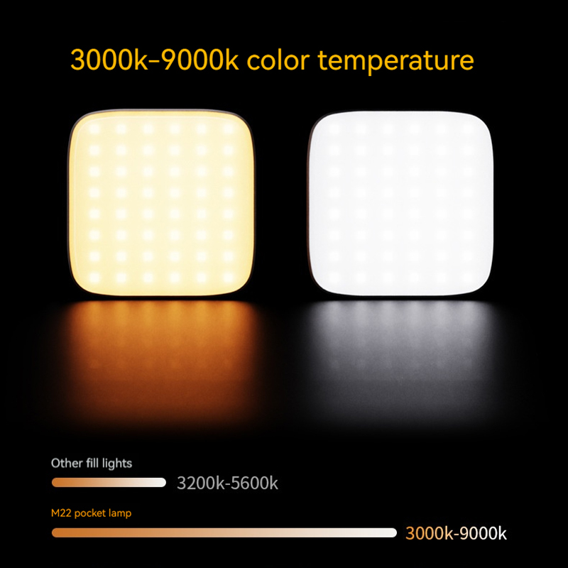 Photography Lighting Rgb - Mini lumière de remplissage magnétique RVB,