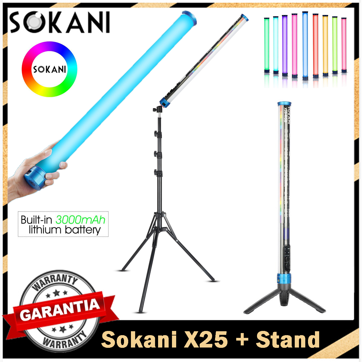 Photography Lighting Rgb - Sokani X25 RGB Bâton de baguette