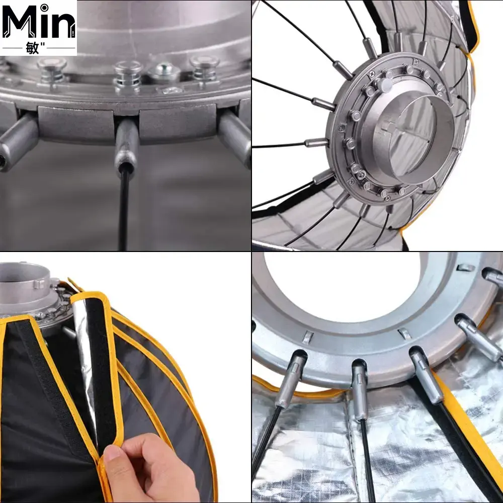 Parabolic Umbrella Deep - Boîte à lumière parabolique pliable rapide