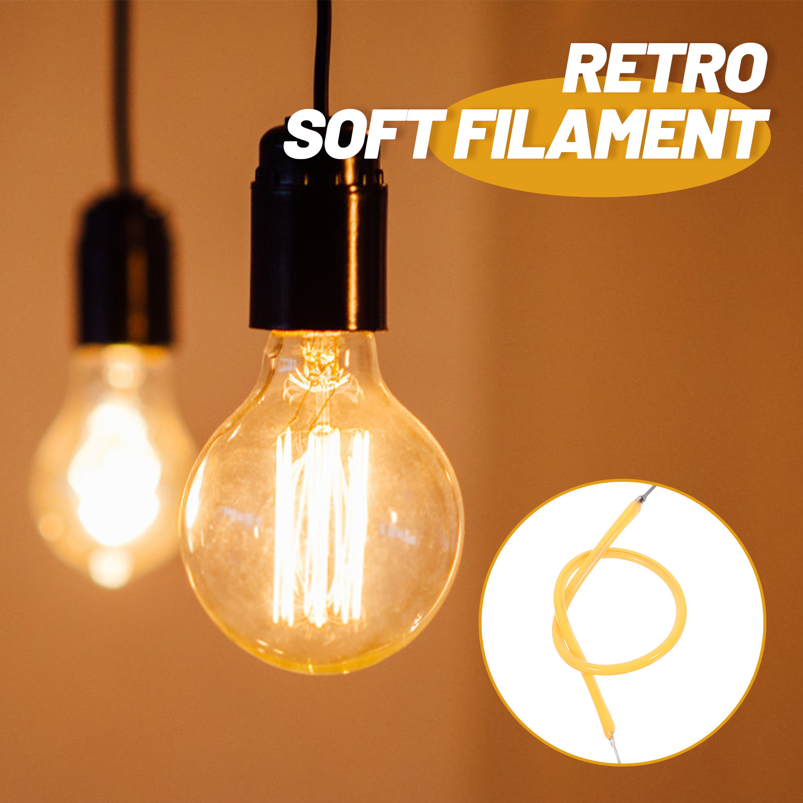 Photography Lighting For Indoor - Lot de 6 ampoules LED flexibles