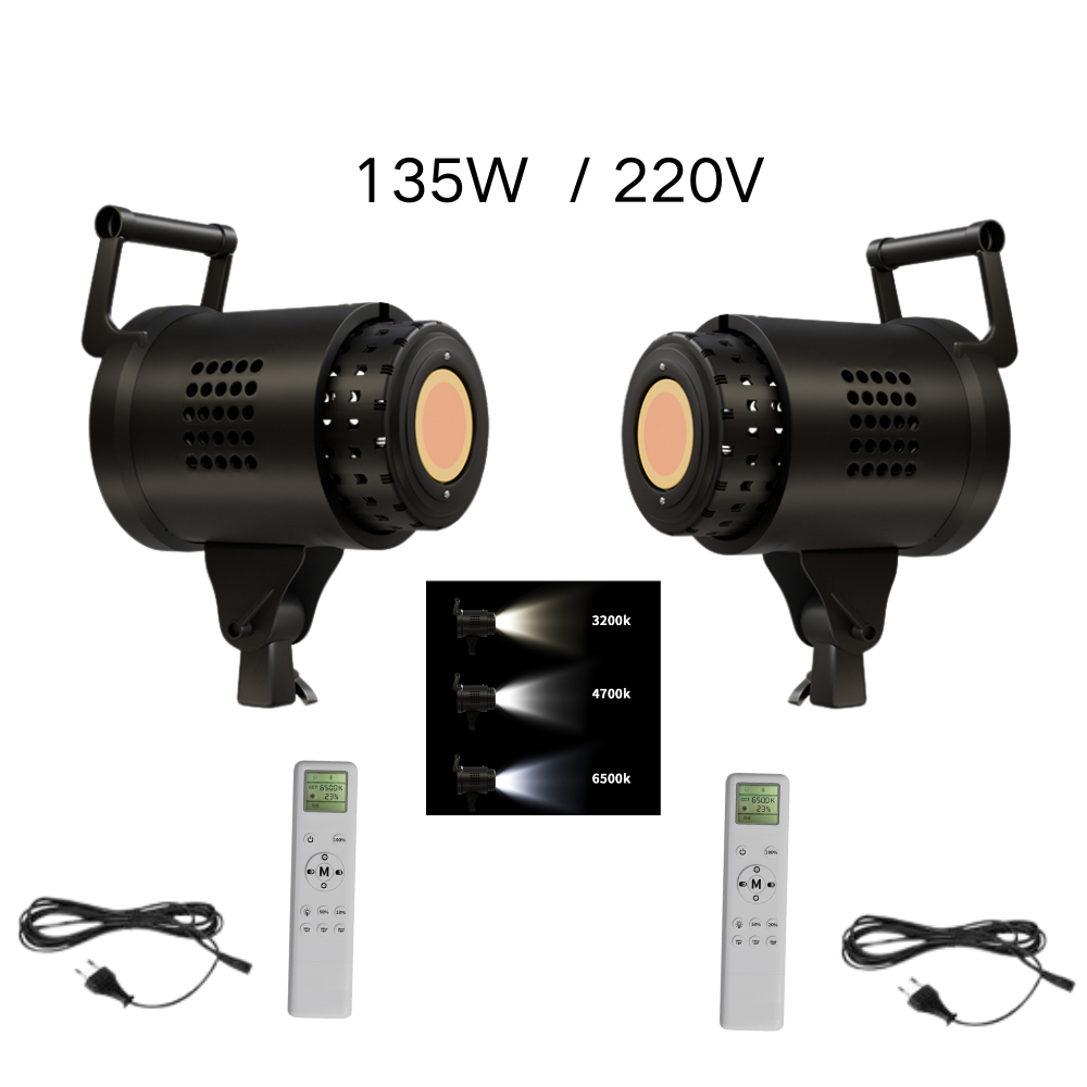 Photography Lighting Uk - 115/135W photographie Bowens éclairage LED 220V