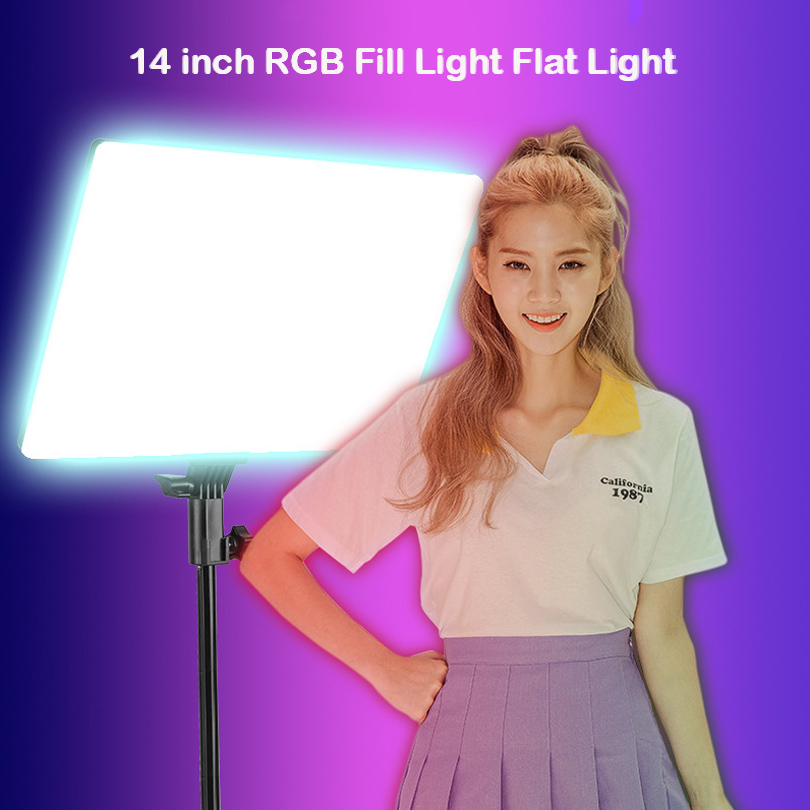 RGB 14 ''LED lumière vidéo tél - Photography Lighting Uk avis et prix