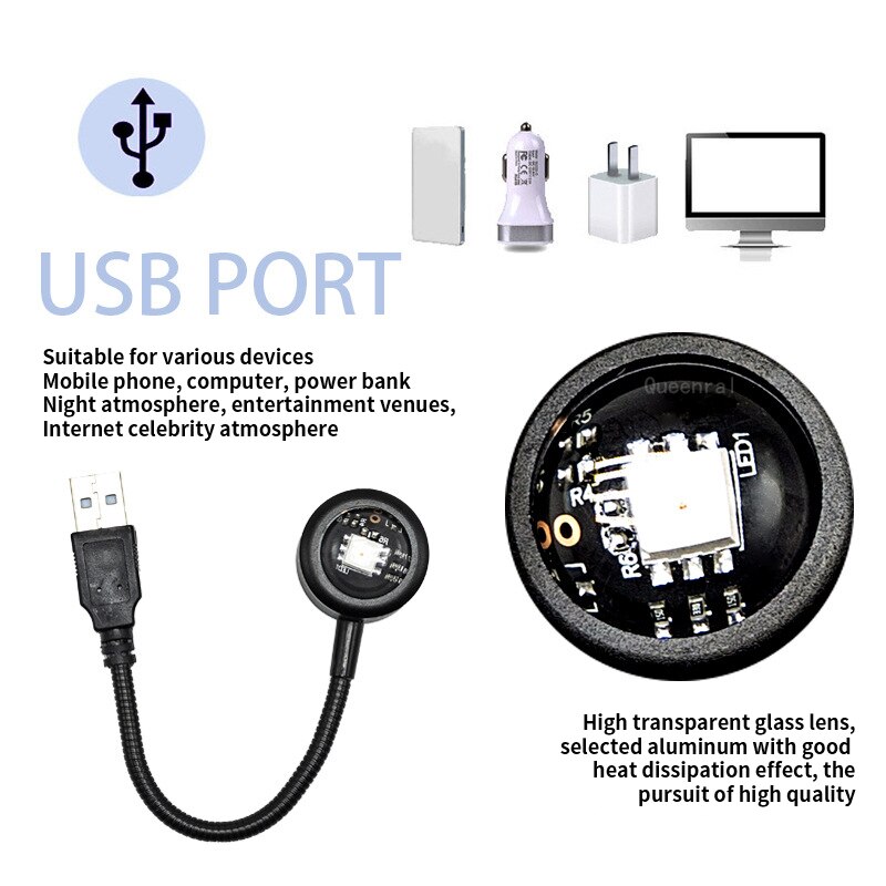 Lampe USB à dégradé de couleur - Photography Lightning avis et prix