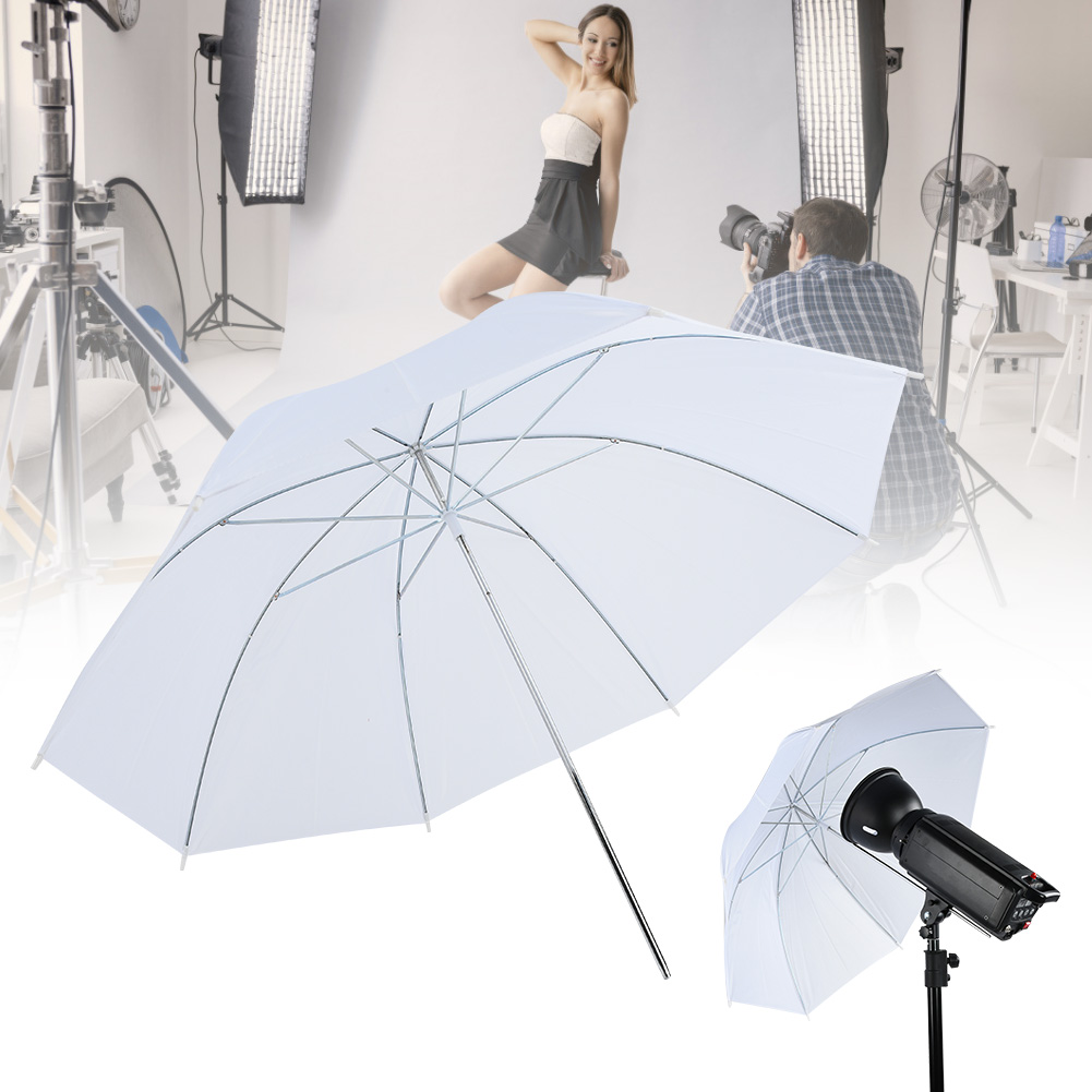 Parapluie blanc translucide de - Photography Lighting With Flash avis et prix