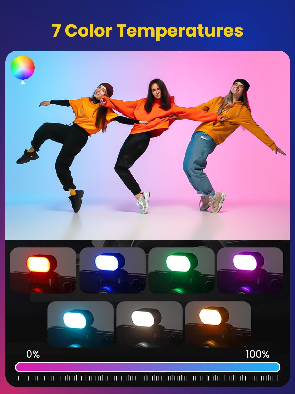 AOCHUAN Mini lumière de rempli - Photography Lighting Rgb avis et prix