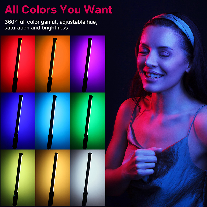 Ulanzi VL119 bâton lumineux co - Photography Lighting Uk avis et prix