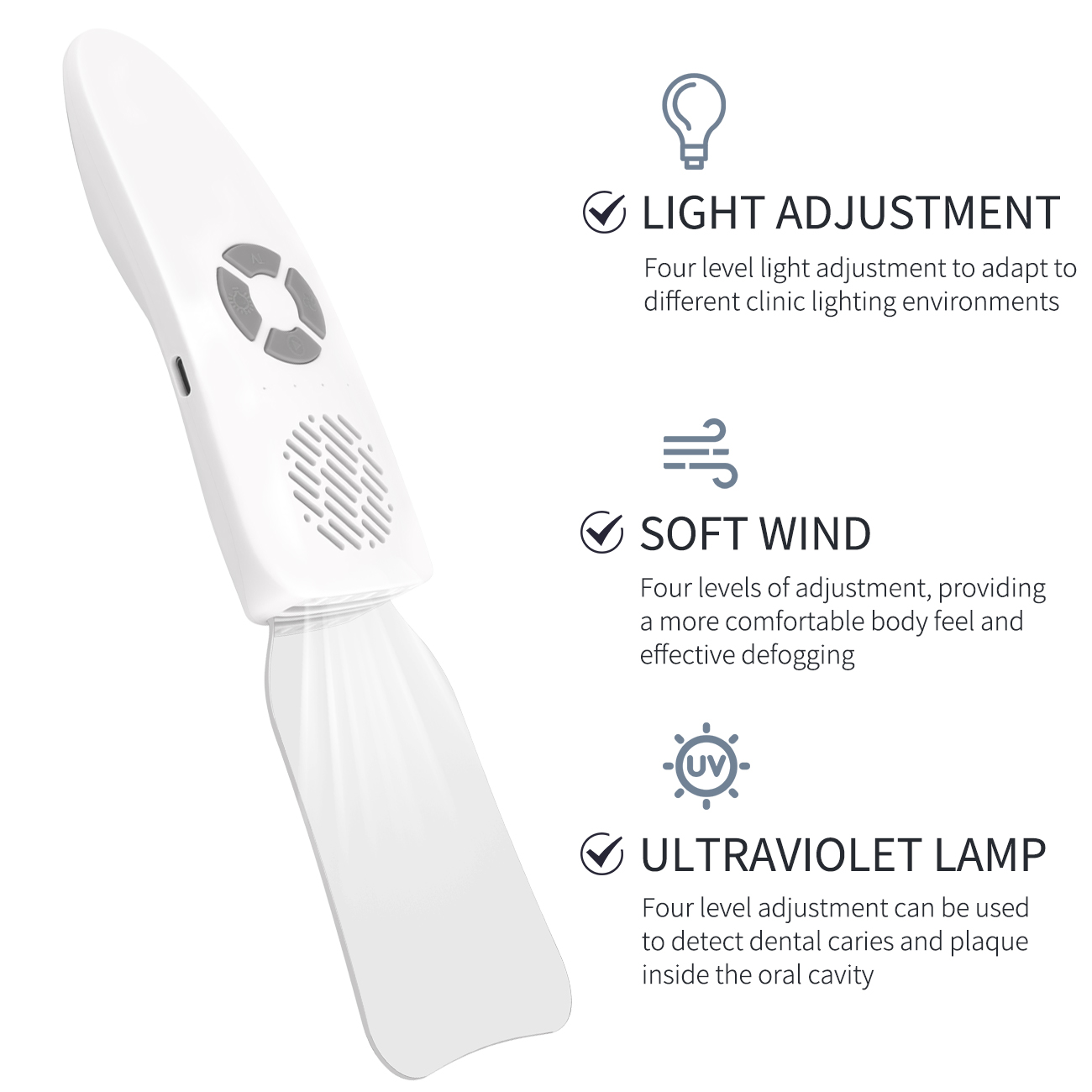 Kit de miroirs dentaires anti- - Photography Lighting Reflector avis et prix