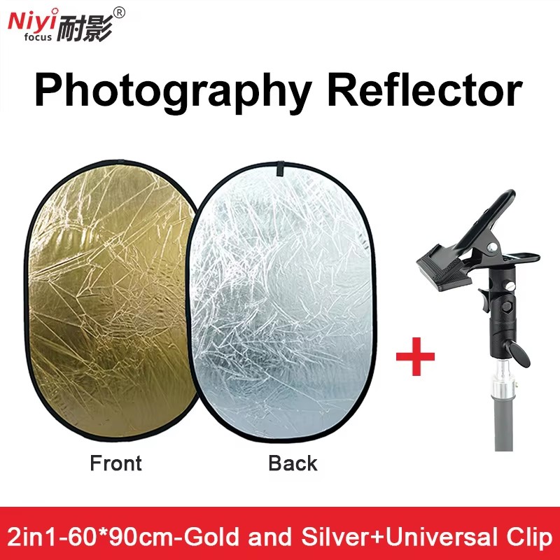 Réflecteur portable rond 2-en- - Photography Lighting Reflector avis et prix