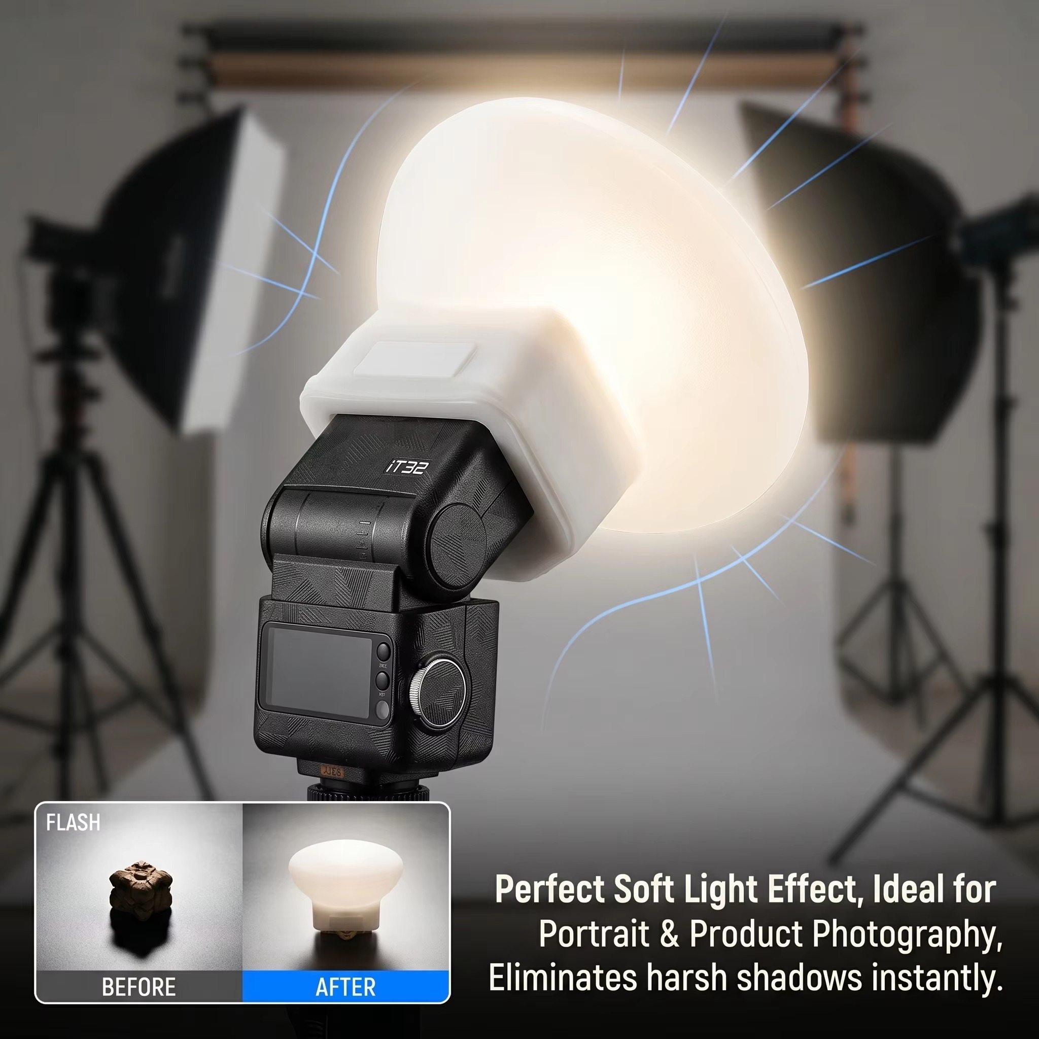 Couverture diffuseur de flash  - Photography Lighting With Flash avis et prix