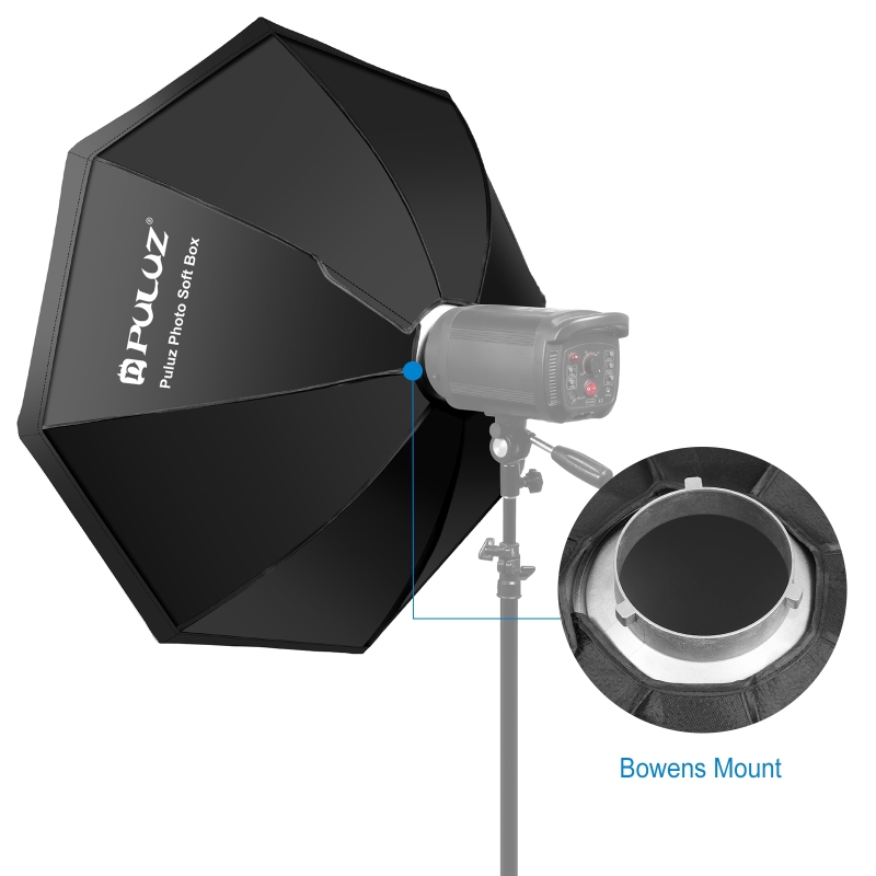 PULUZ-Boîte à Lumière Octogona - Photography Lighting With Flash avis et prix