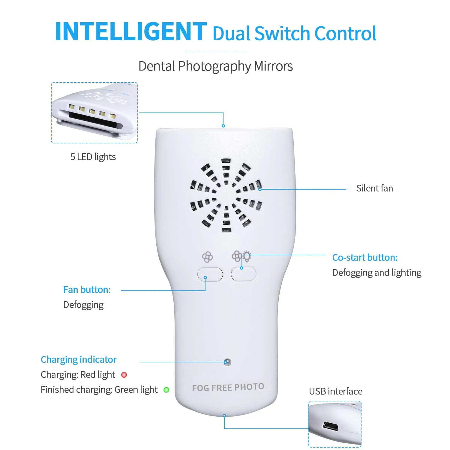 Ensemble de miroirs dentaires  - Photography Lighting Reflector avis et prix