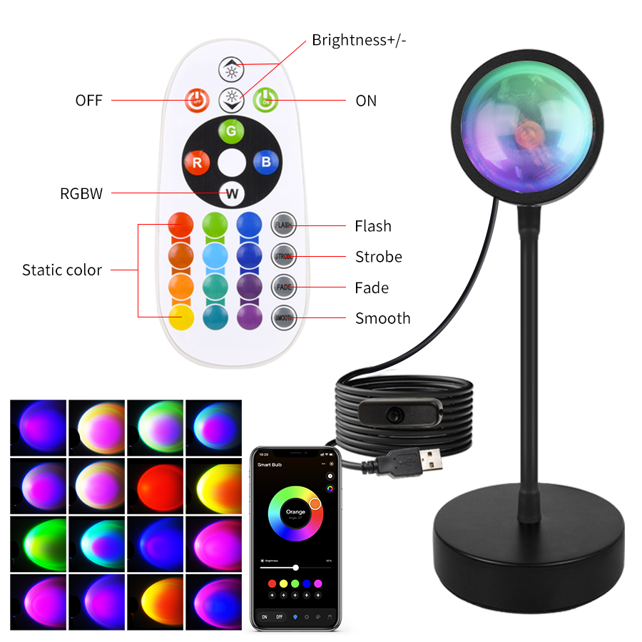 Lampe de coucher de soleil int - Photography Lightning avis et prix