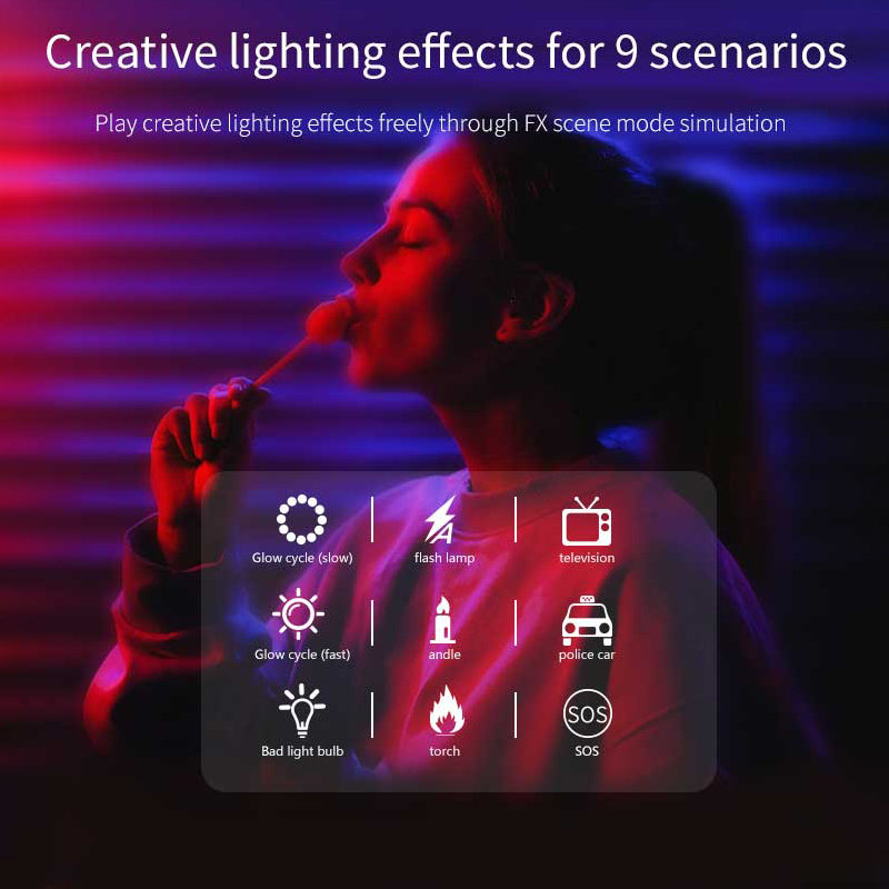 Lampe de remplissage LED porta - Photography Lighting Rgb avis et prix