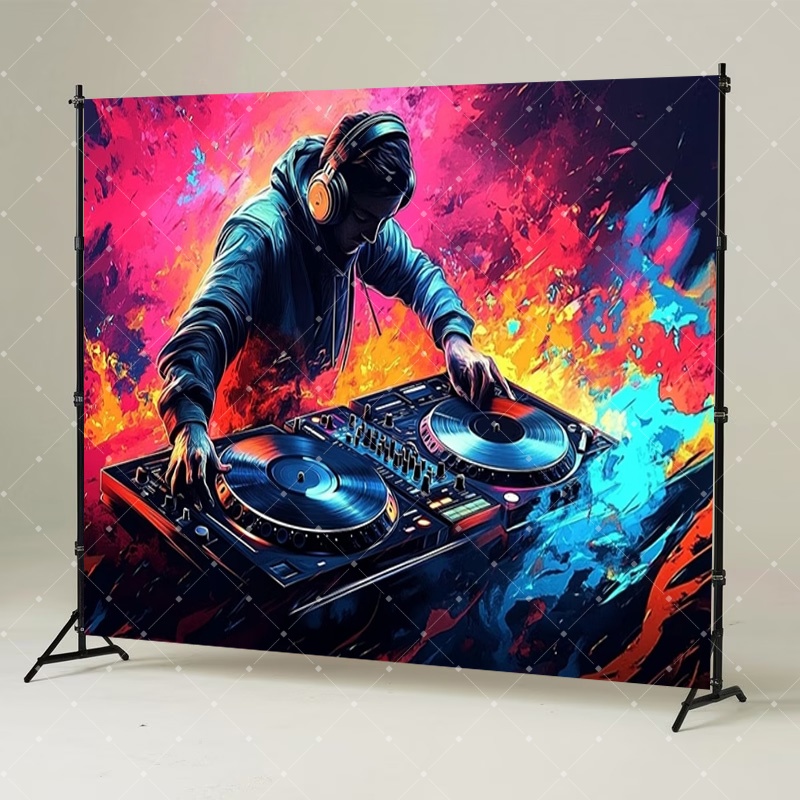 Décoration de fête DJ Hip Hop, - Photography Lighting Reflector avis et prix