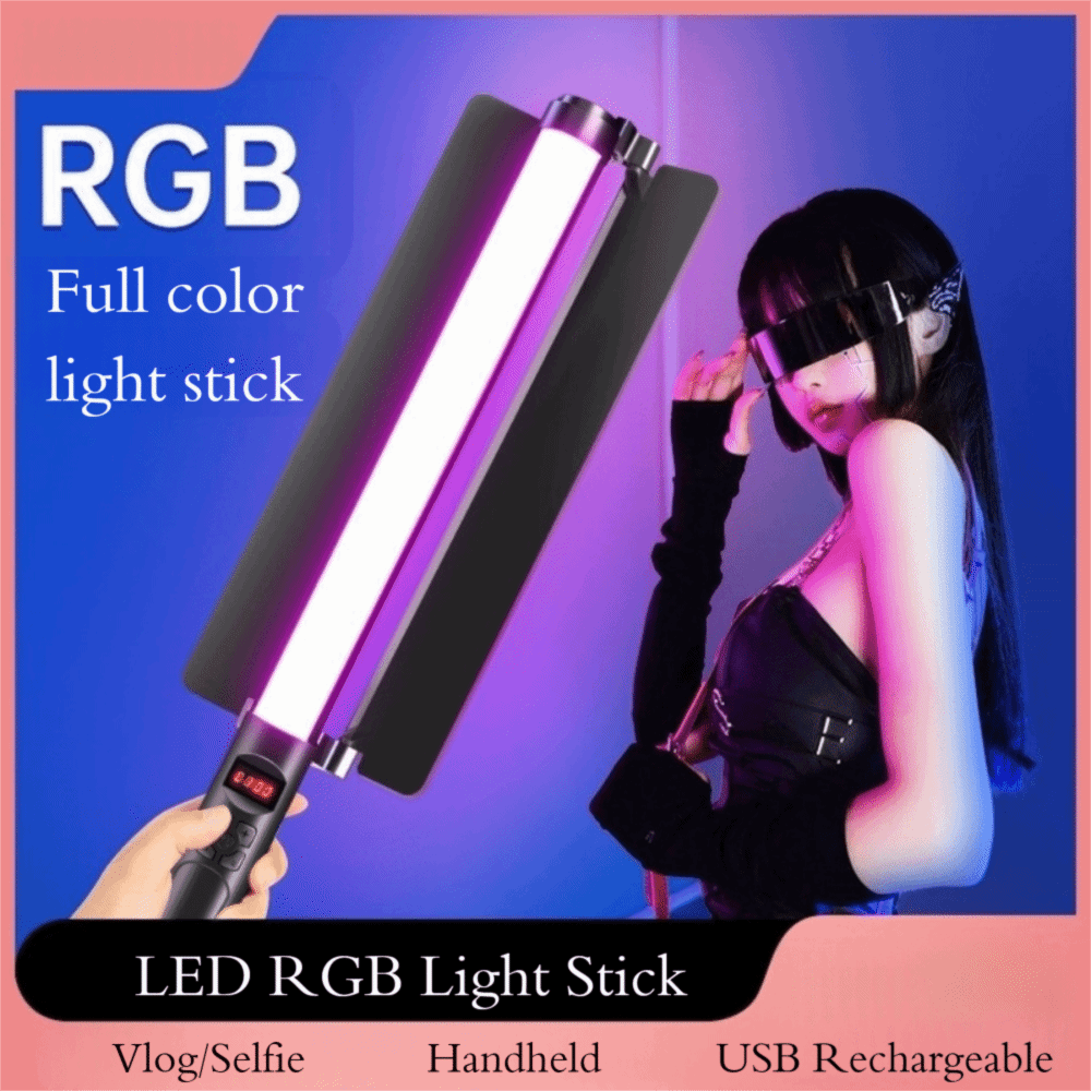 Bâton lumineux LED RGB coloré, - Photography Lighting Rgb avis et prix