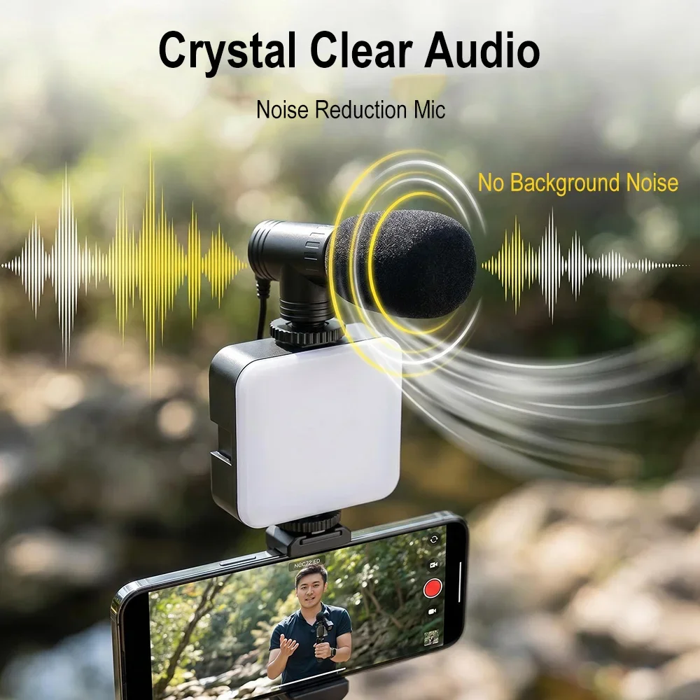 Kit de vlogging pour smartphon - Photography Lighting Kit Portable avis et prix