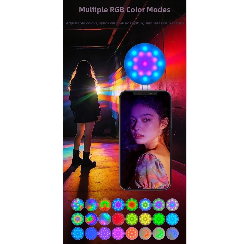 Mini Lampe de Remplissage Port - Photography Lighting Rgb avis et prix