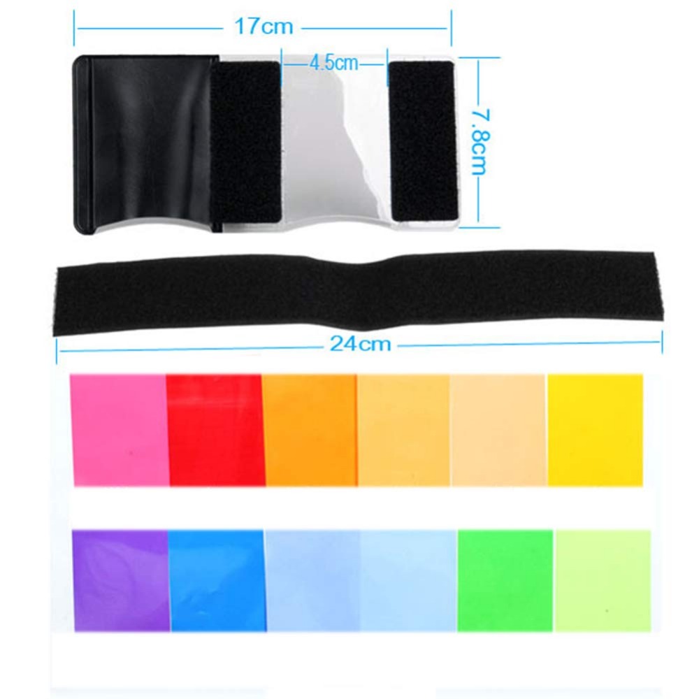 Kit de 12 Gels de Flash pour A - Photography Lighting With Flash avis et prix