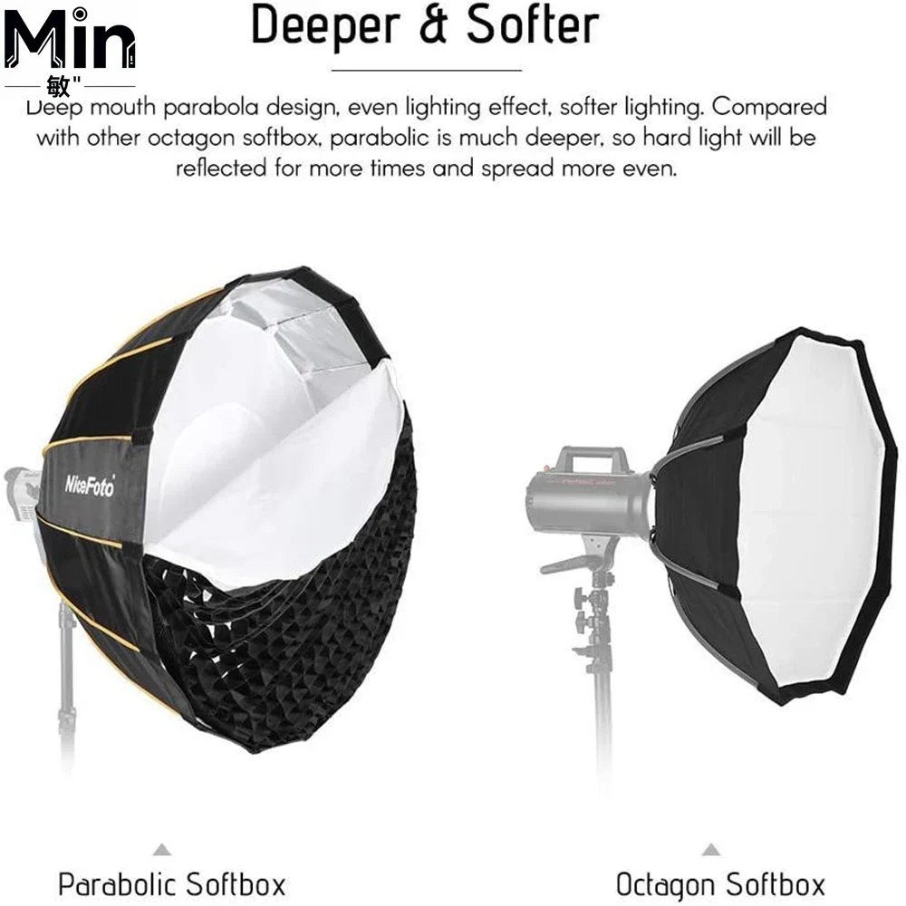 Boîte à lumière parabolique pl - Parabolic Umbrella Deep avis et prix