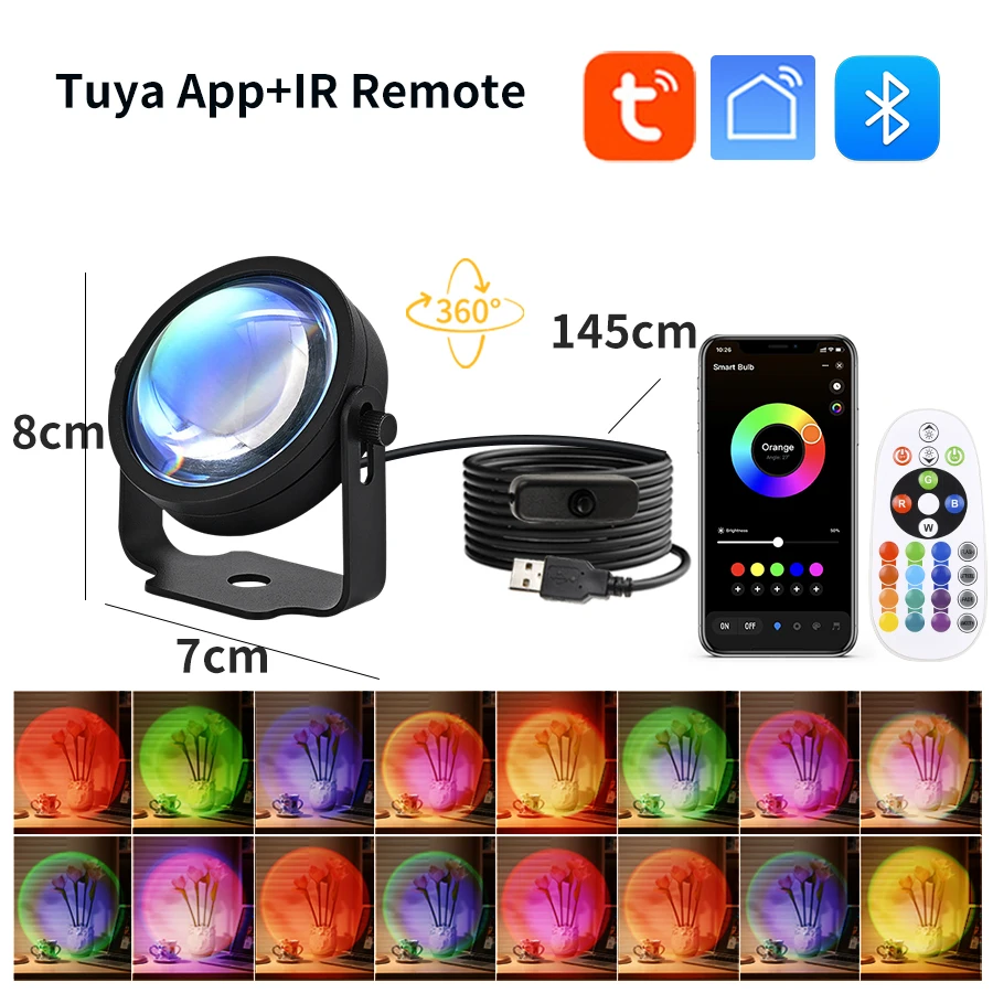 Lampe de coucher de soleil int - Photography Lightning avis et prix