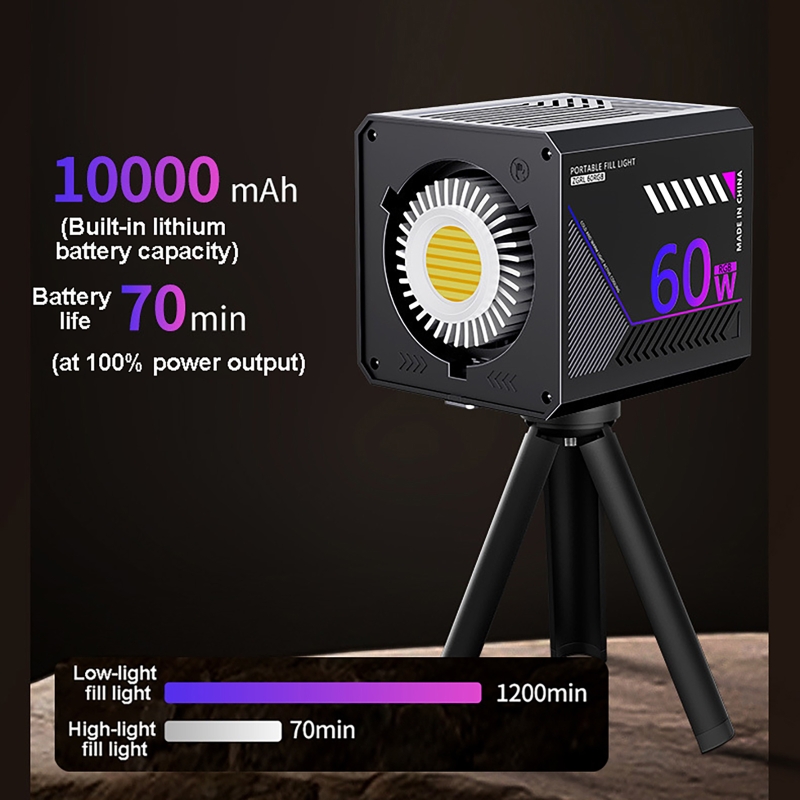 Lumière vidéo RGB 60W, lumière - Photography Lightning avis et prix