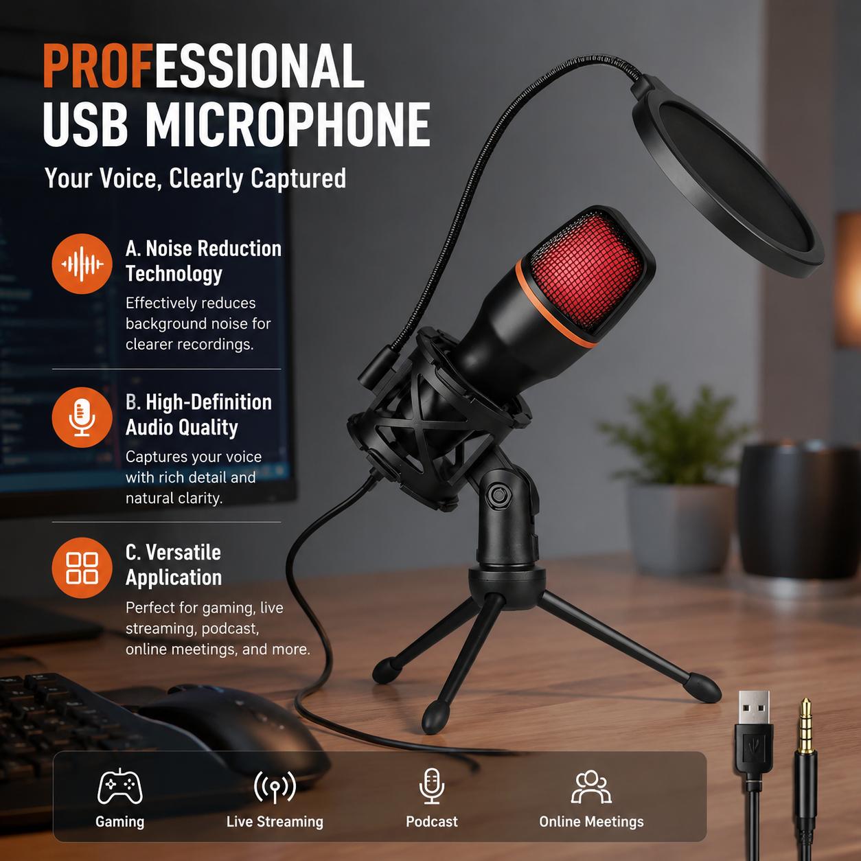 Kit de microphone professionne - Photography Lighting Uk avis et prix