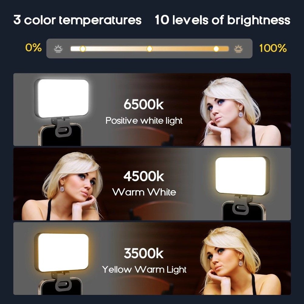 Lampe LED Selfie 800/1000mAh,  - Photography Lighting With Flash avis et prix