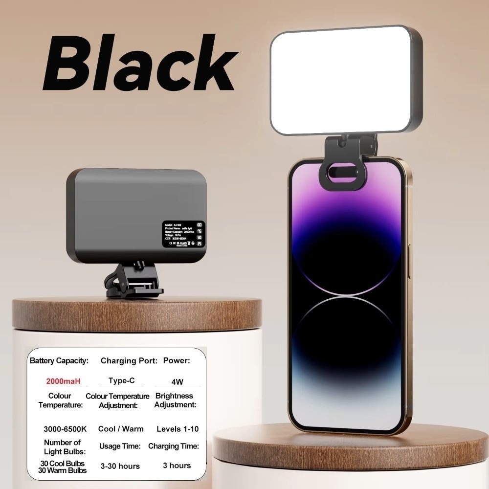 Lampe LED Selfie 800/1000mAh,  - Photography Lighting With Flash avis et prix