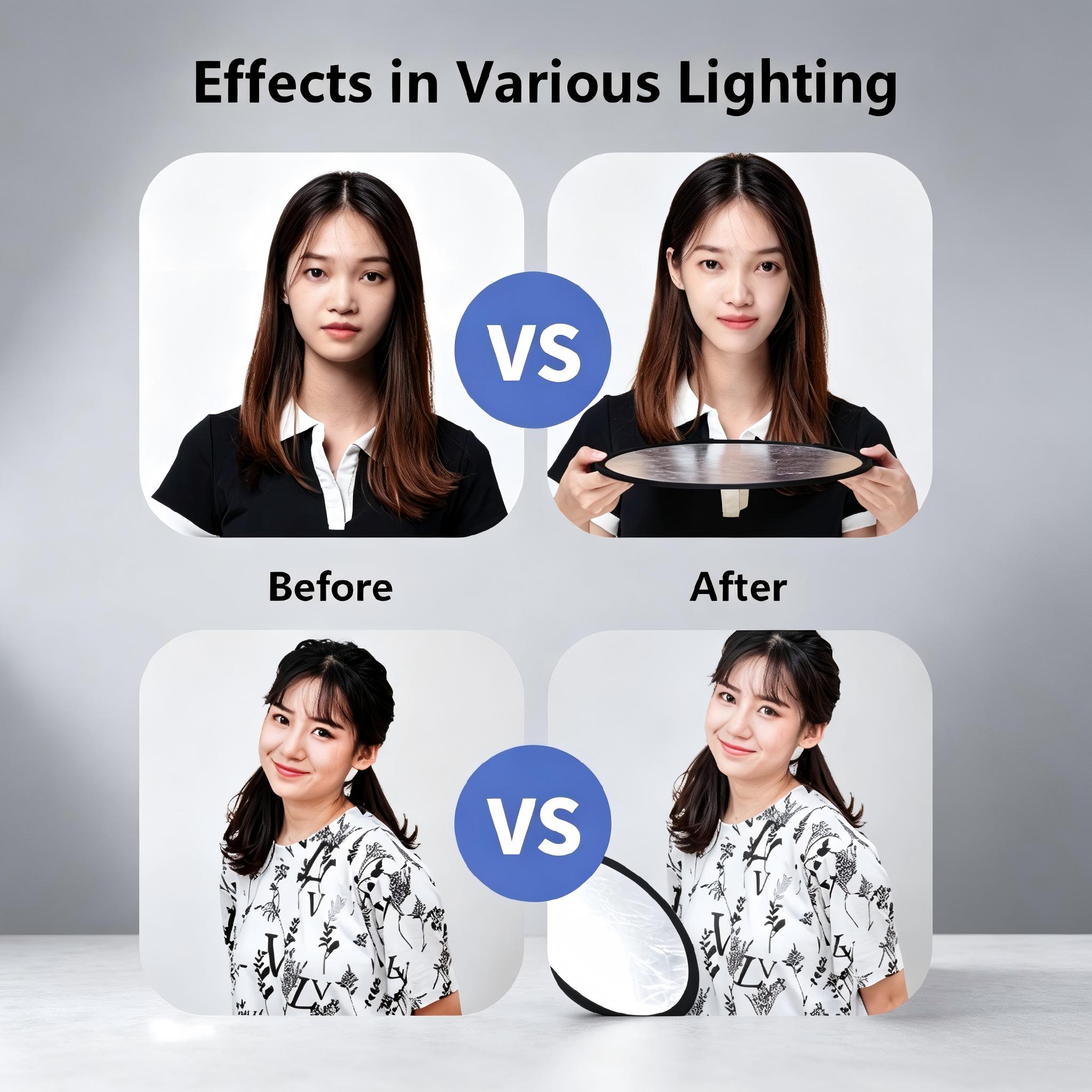 Réflecteur double face or et a - Photography Lighting Kit Portable avis et prix