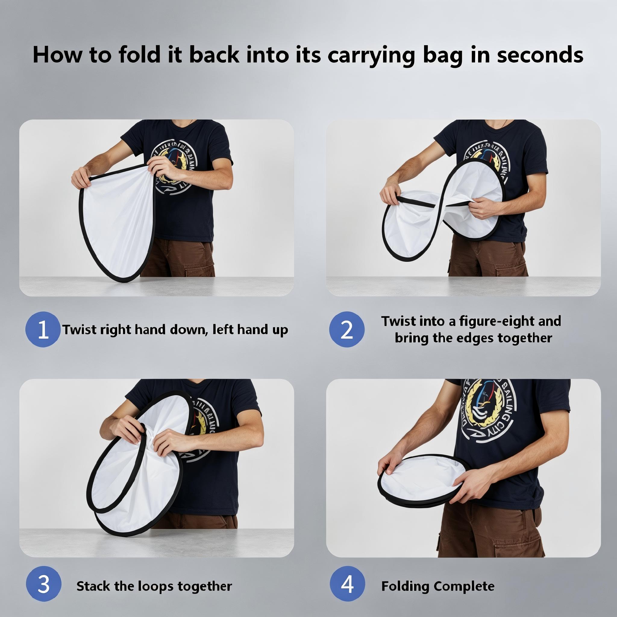 Réflecteur double face or et a - Photography Lighting Kit Portable avis et prix