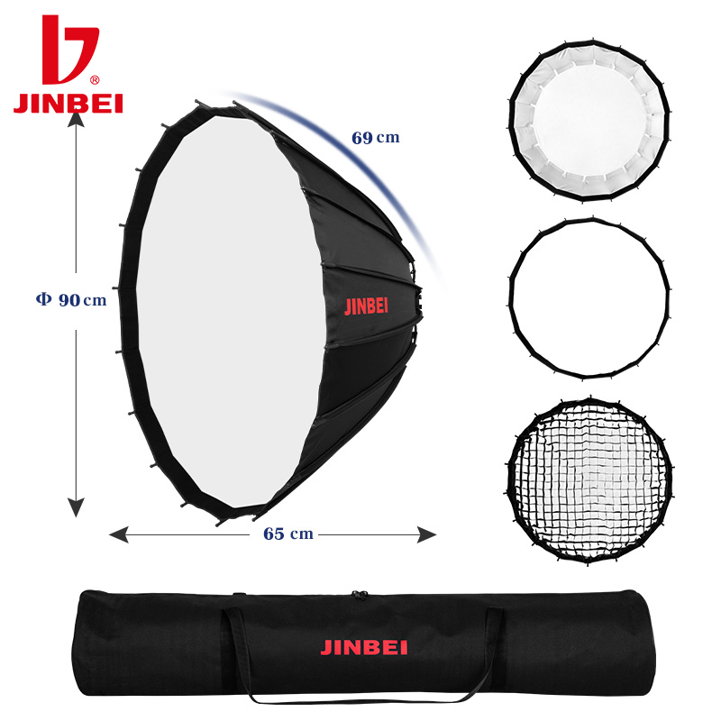 JINBEI Boîte à lumière parabol - Parabolic Umbrella Deep avis et prix